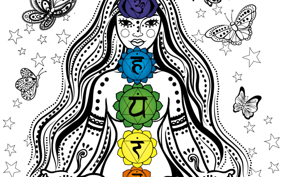 Chakra Mandala Coloring Pages  Free Printable Abstract Coloring